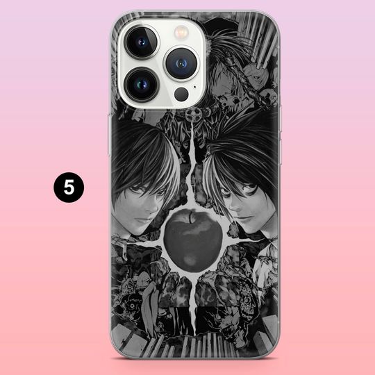 Death Notte Anime Phone Case for iPhone 12-17 Pro