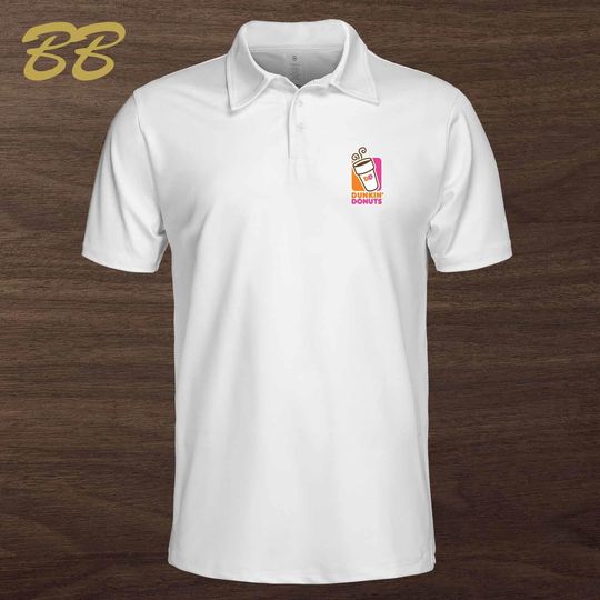 Dunkin Donuts Polo Shirt, Summer Polo shirt