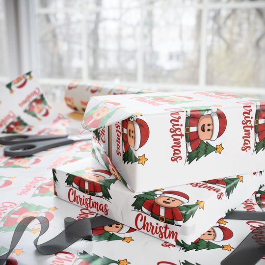Christmas Roblox Wrapping Paper | Holiday Kids Gift Wrap