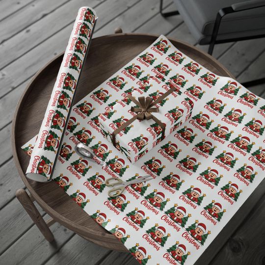 Christmas Roblox Wrapping Paper | Holiday Kids Gift Wrap