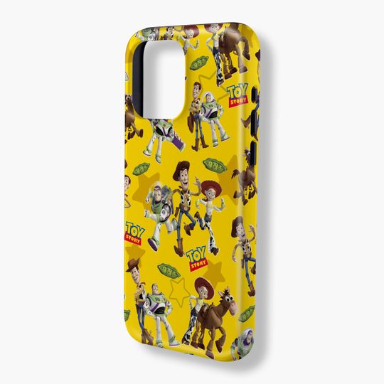 Toy Story Phone Case, Pixar Cartoon Characters Phone Case, Disney Phone Case
