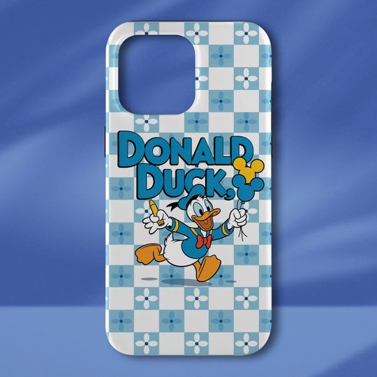 Donald Duck Phone Case, Funny Disney Cover for iPhone