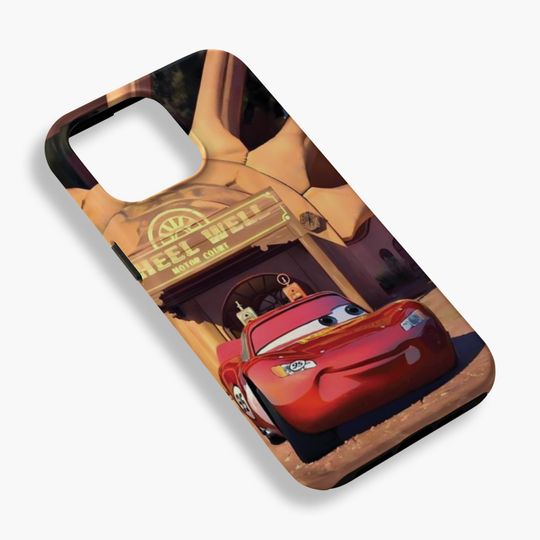 Lightning McQueen Phone Case, Cars Phone Case Lightning McQueen Cover for iPhone