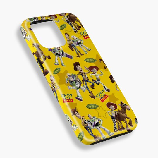 Toy Story Phone Case, Pixar Cartoon Characters Phone Case, Disney Phone Case