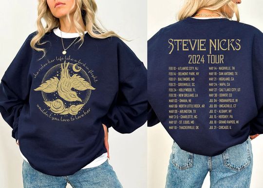 Vintage Stevie Nicks Tour 2024 Shirt, Stevie Nicks Sweatshirt