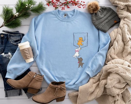 Disney The Aristocats Kitten Pocket Sweatshirt