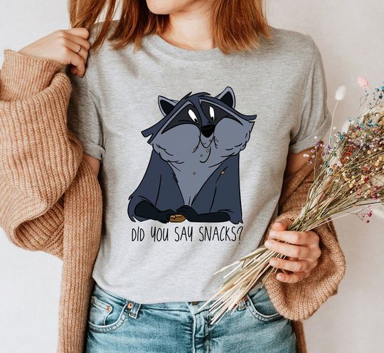 Disney Pocahontas Hungry Raccoon Sweatshirt