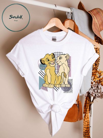 Disney Simba and Nala baby Lion King Sweatshirt