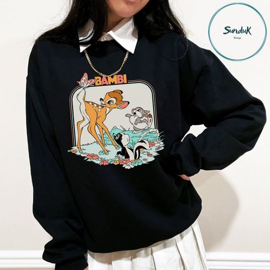 Disney Bambi Retro 90 Sweatshirt