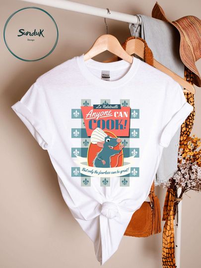 Disney Pixar Ratatouille Remy Anyone Can Cook Sweatshirt