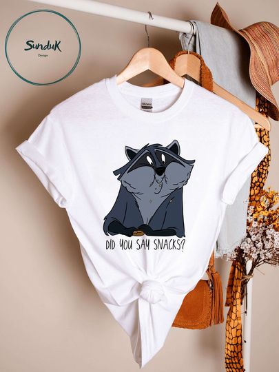 Disney Pocahontas Hungry Raccoon Sweatshirt