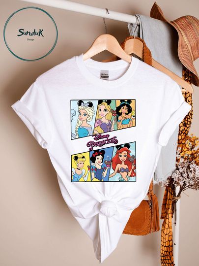 Disney Princess Sweatshirt, Retro Princess
