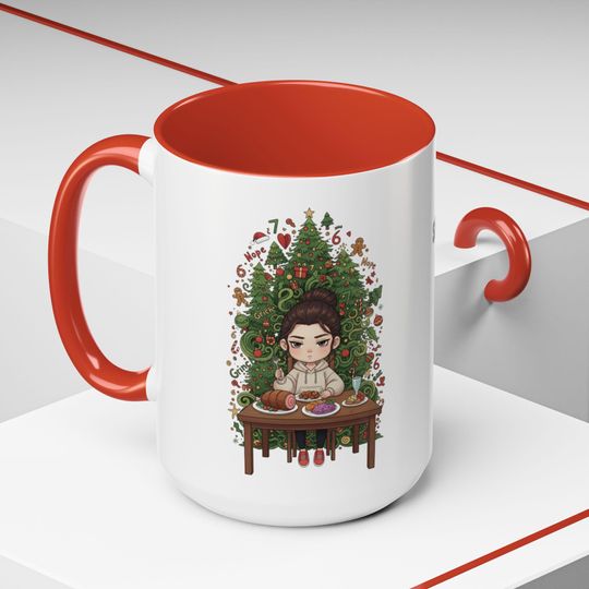 Sarcastic Christmas Coffee Mug: TikTok Trend Holiday Vibes