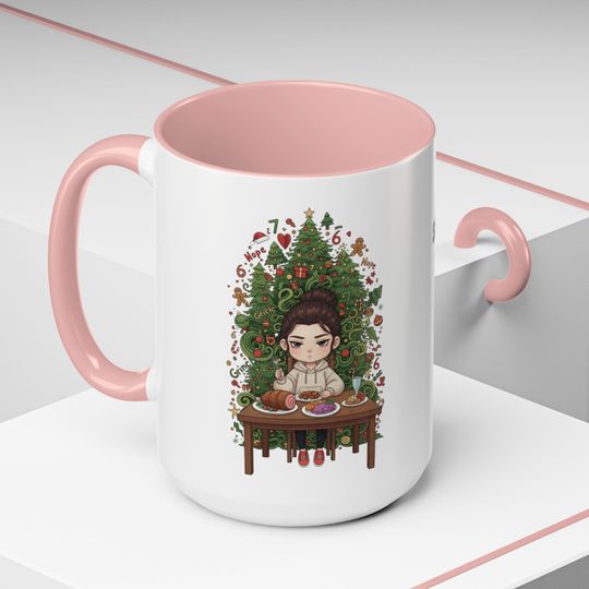Sarcastic Christmas Coffee Mug: TikTok Trend Holiday Vibes