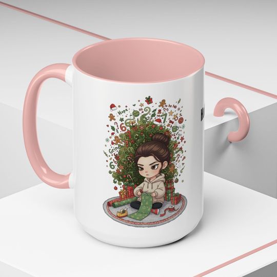 Funny Christmas Mug: TikTok 6 7 Trend, Sarcastic Holiday Coffee Cup
