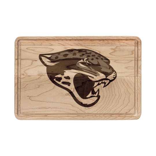 Jacksonville Jaguar Cutting Board | Wood Serving Board