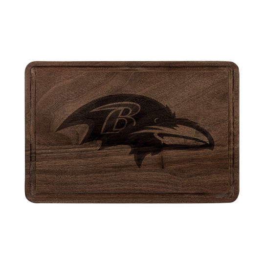 Baltimore Ravens Logo Cutting Board | Wooden Cutting Board