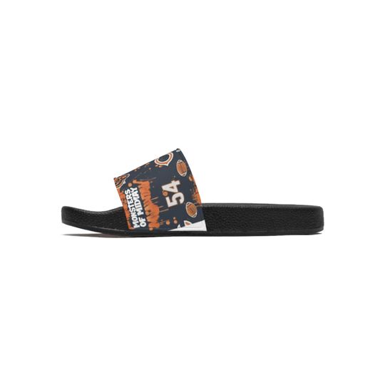 Chicago Bears Slide Sandals Football Team Logo Footwear