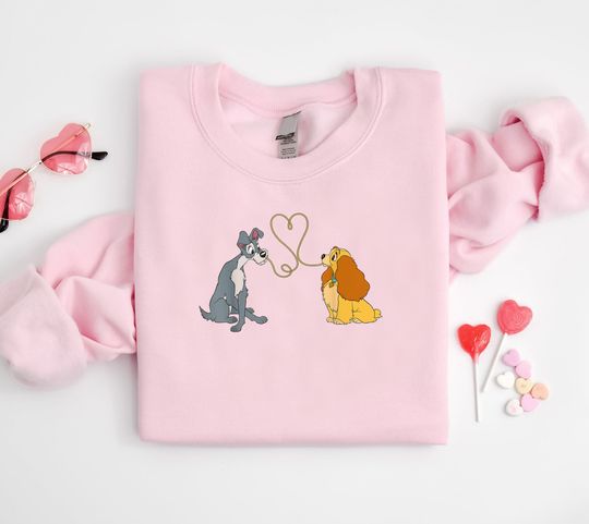 Disney Lady and The Tramp Bella Notte Sweatshirt