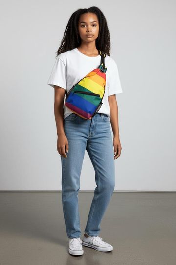 Rainbow Pride Chest Bags LGBTQ+ Pride Accessory