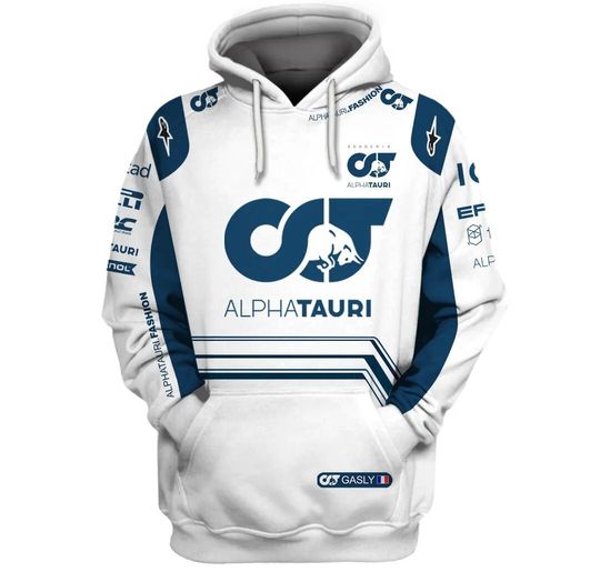 Alphatauri Hoodie 3D, Gasly Racing Team