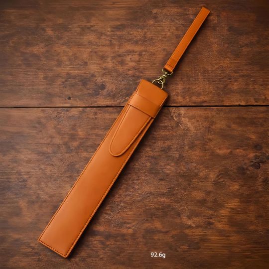 Leather Drumstick Bag with Engraving, Personalized Drum Stick Holder for Drummers