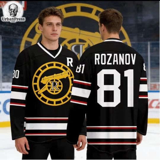 Heated Rivalry Hockey Jersey Shirt Unisex Oversized Streetwear Ilya Rozanov & Shane Hollander