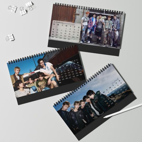 Cortis-inspired 2026 K-Pop Desktop Calendar | Fan Gift