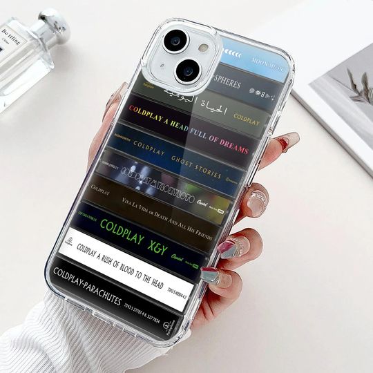 Coldplay Albums Cassette Collection Retro Phone Case