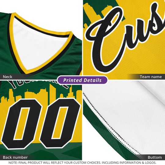 Custom City Star Basketball Jersey Set: Personalized Name & Number