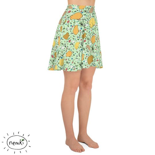 Cute Capybara Skater Skirt