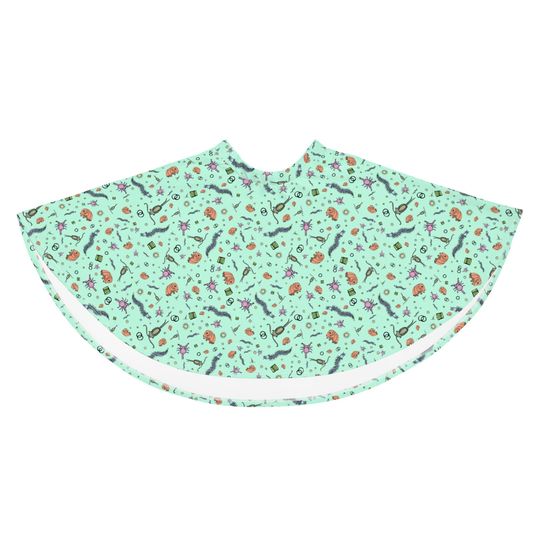 Cute Science Skater Skirt