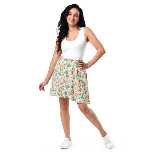 Fennec Fox Skater Skirt