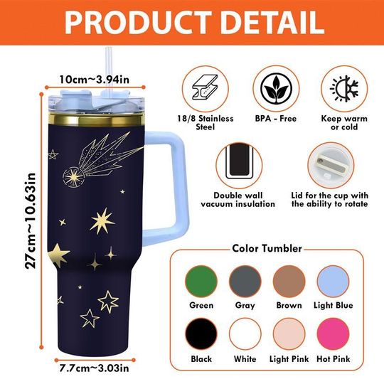 Avenged Sevenfold Stainless Steel Tumbler with Handle (No Box, Only Tumbler)