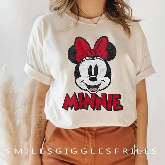 Minnie Mouse Shirt, Minnie Disney Unisex T-Shirt, Minnie Disney