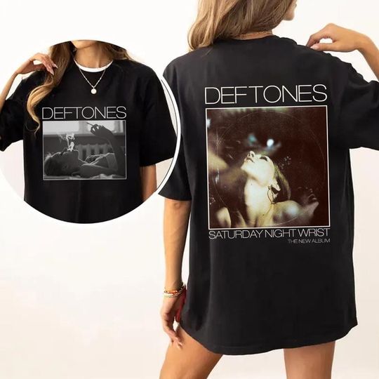 Deftone Vintage Band Tee  Grunge Alternative Rock Sweatshirt