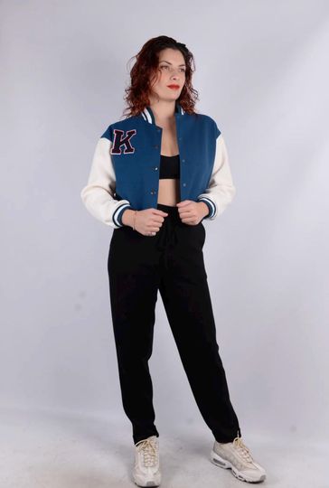 Varsity Edge Cropped Jacket