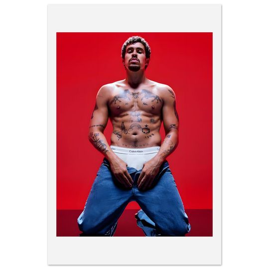 Bad Bunny Premium Poster  Luxurious Matte Finish, Eco-Friendly