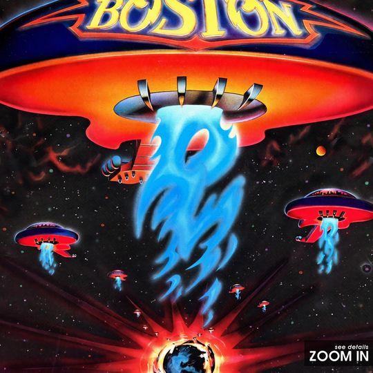 Boston Posters / Boston Poster, Album Cover Poster, Poster Print Wall Art