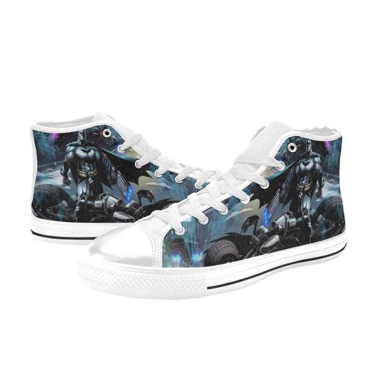 Superheroes High Tops Sneakers, Birthday Gift for Him, for Her