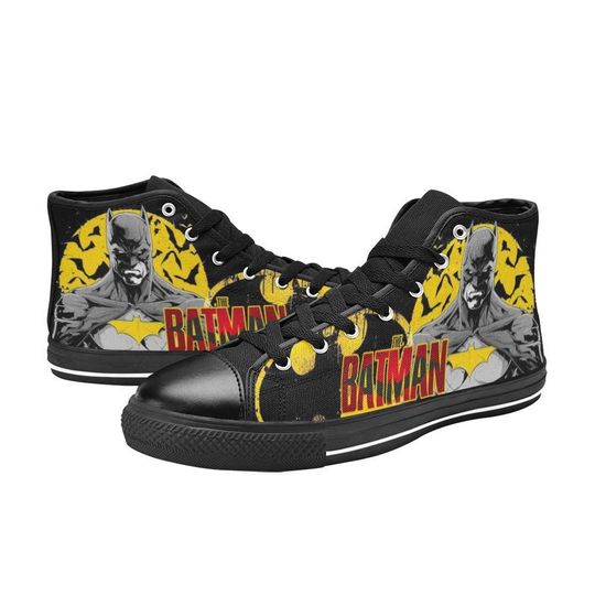Superheroes High Tops Sneakers, Birthday Gift for Him, for Her