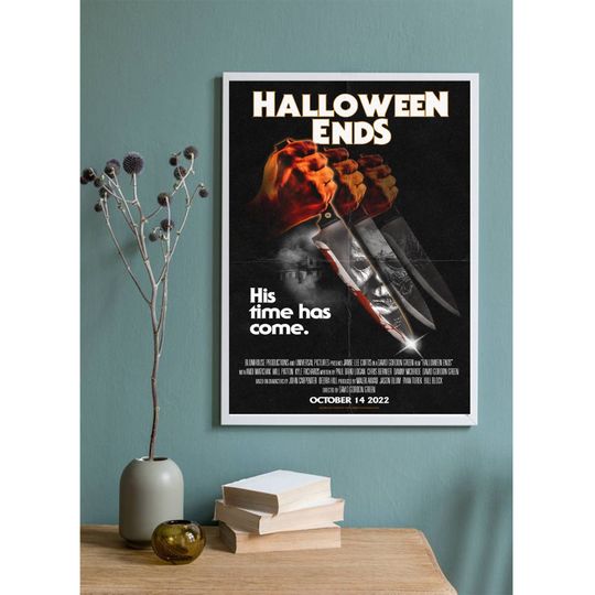 Halloween Ends 2022 Poster, Halloween Ends Michael Myers Poster