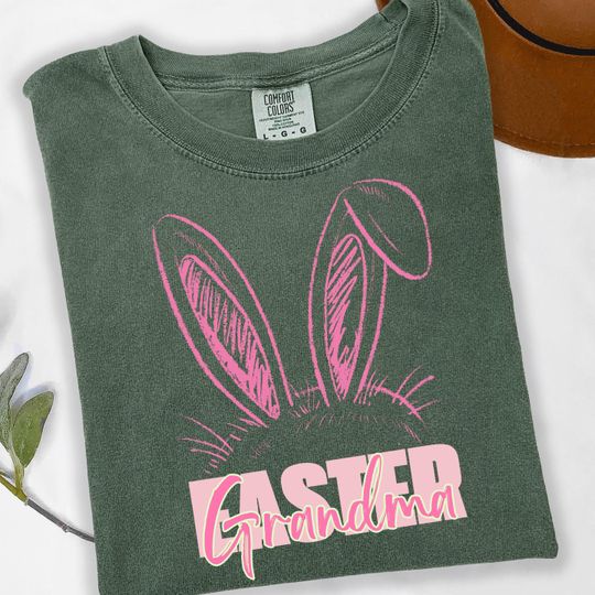 Matching Easter Bunny Shirts, Personalized Family Easter Outfit, Custom Name Rabbit Tee for Mom Kids Toddler Baby