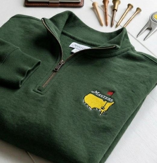 Embroidered Golf Quarter Zip, Sport Apparel Gift