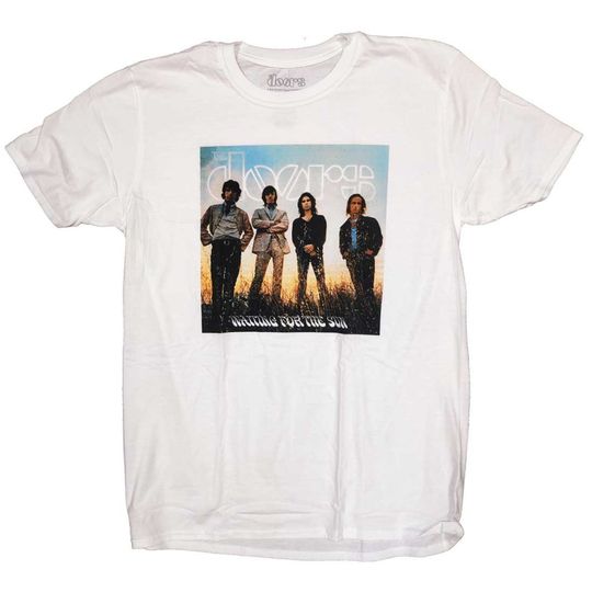 The Doors T Shirt - Waiting For The Sun Cover