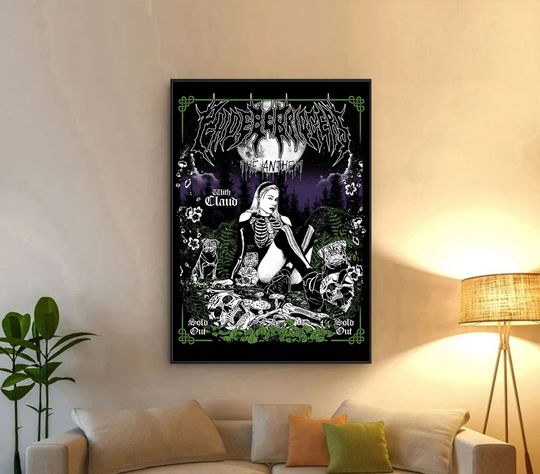 Phoebe Bridgers On Tour 2022 Poster, Phoebe Bridgers Reunion Tour 2022 Poster