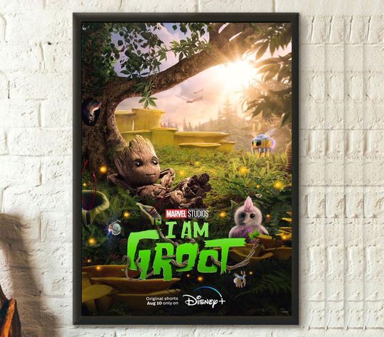 I Am Groot 2022 TV Show Poster, I Am Groot 2022 Poster, I Am Groot Poster