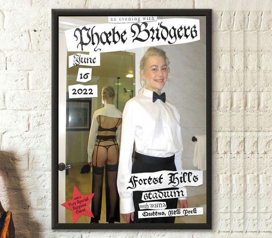 Phoebe Bridgers Reunion Tour 2022, An Evening with Phoebe Bridgers Poster
