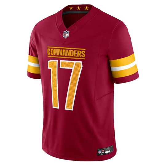 Personalized Washington Commanders Jersey, Custom Name & Number, #17 Terry McLaurin Limited Player Jersey