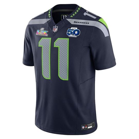 Personalized Seahawks  Jersey, Custom Name & Number, Sports Super Bowl LX Patch  Gift